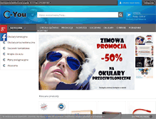 Tablet Screenshot of c-you.pl
